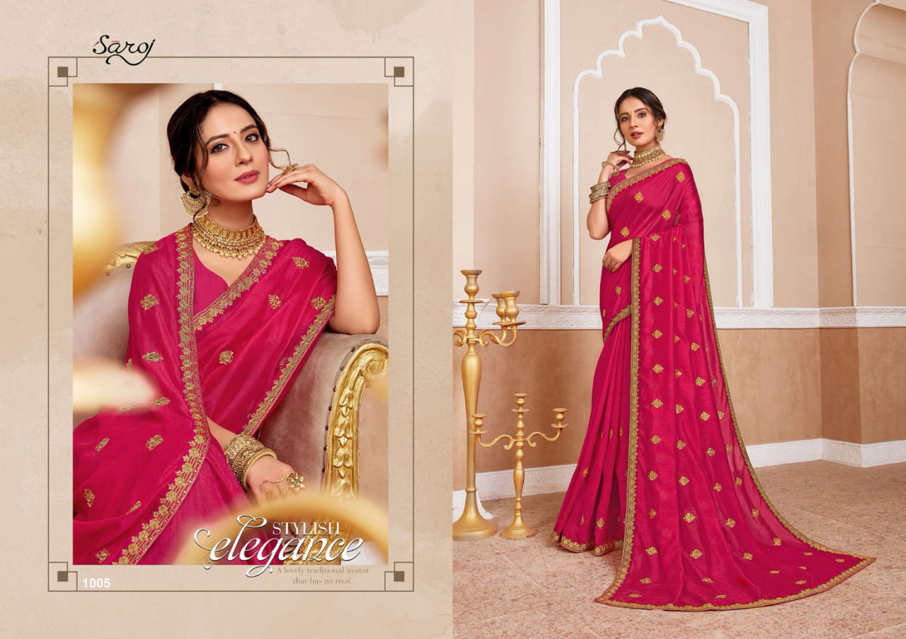 Saroj Mishth Latest Designer Festive Wear Silk Saree Collection 